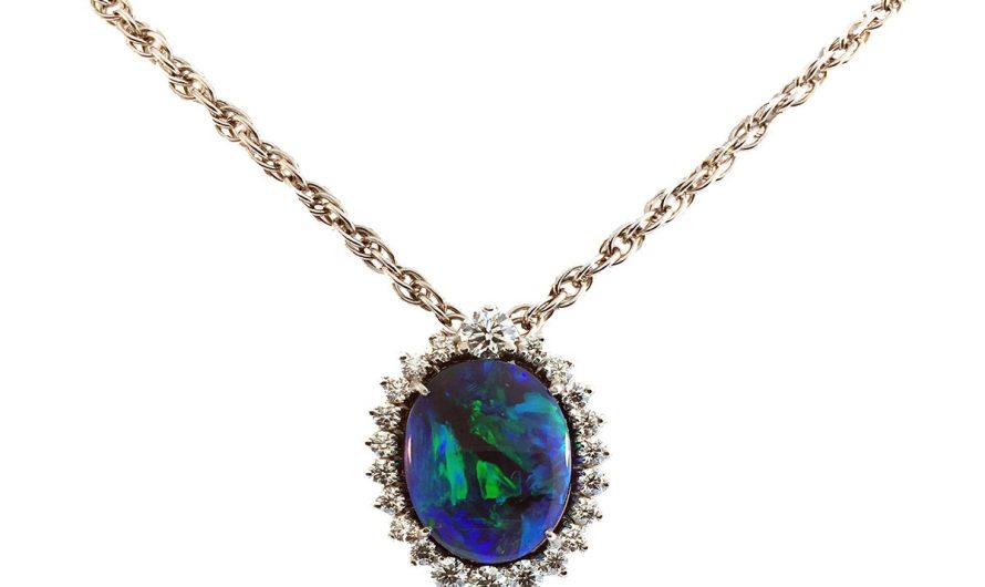 The Mesmerizing Beauty of Black Opal Necklaces