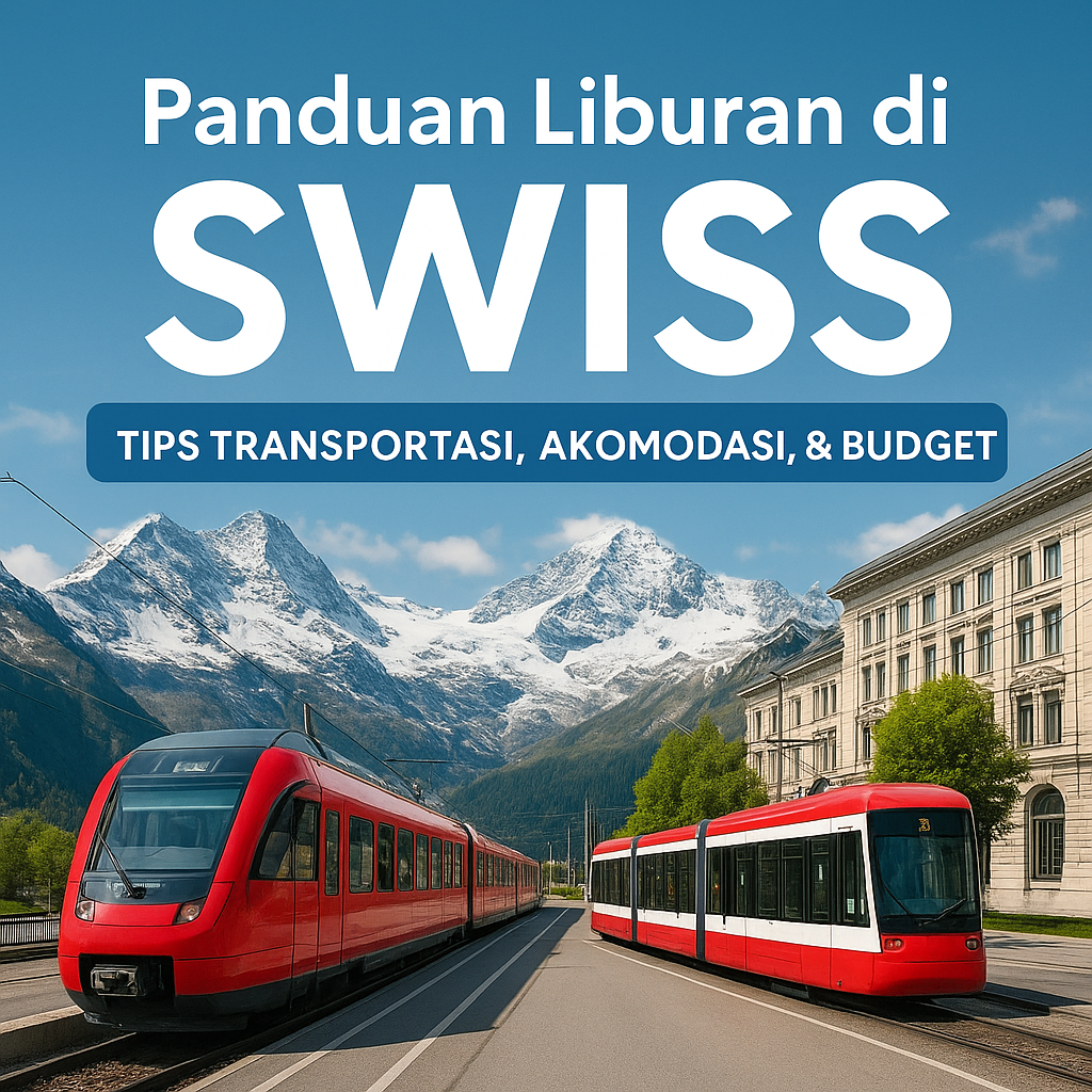 Panduan Liburan di Swiss: Tips Transportasi, Akomodasi, & Budget
